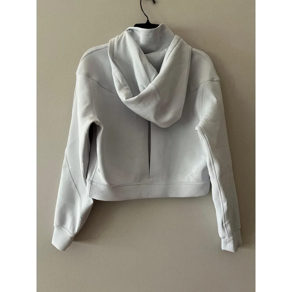 Lululemon Rogue Renegade Zip Hoodie Size 6 Alpine White